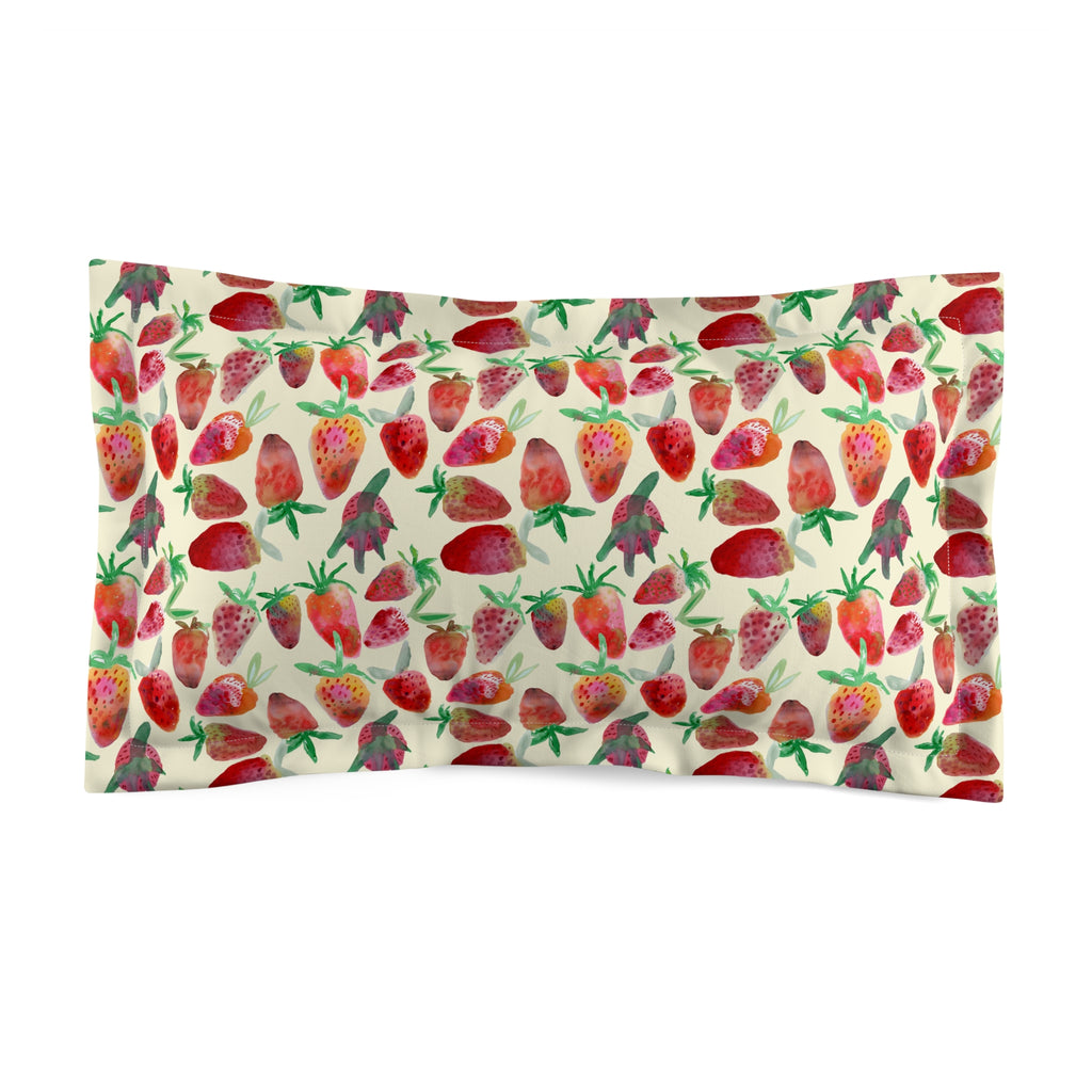 Strawberry Pillow Sham