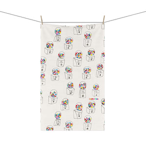 Gumball Machine Cotton Tea Towel