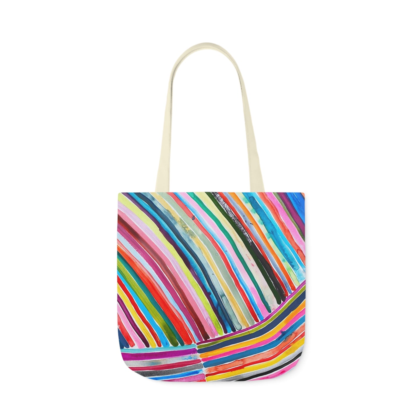 Rainbow Stripe Tote