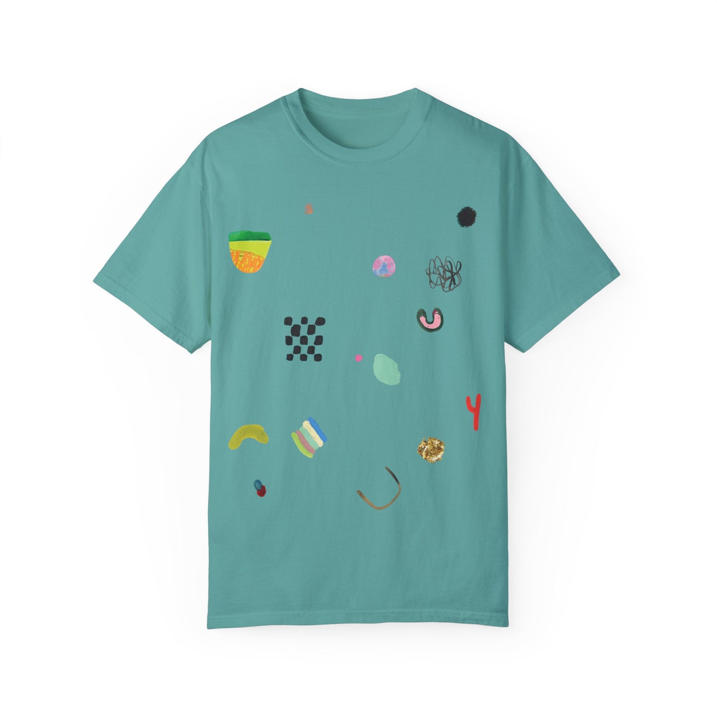 Adult Blob Party Fragments 01 Tee