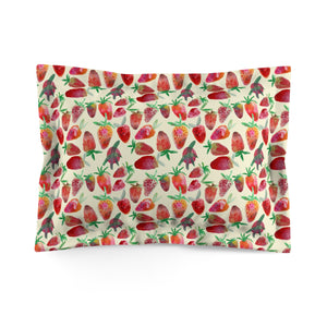 Strawberry Pillow Sham