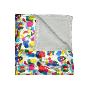 More Candies - Crushed Velvet Throw