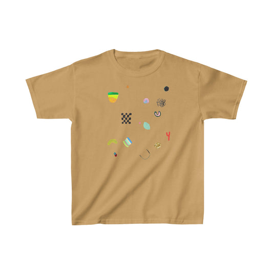 Kids Blob Party Fragments 01 Tee