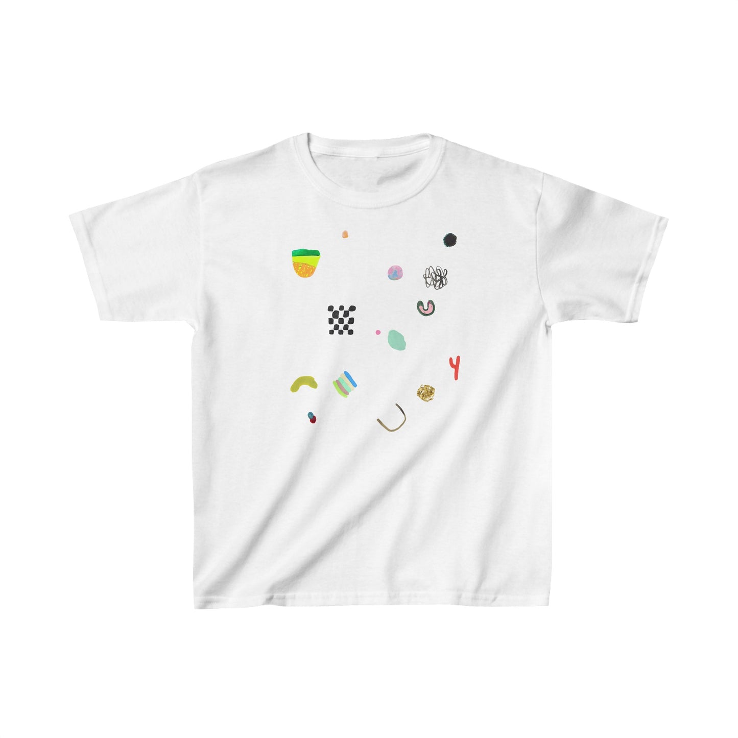 Kids Blob Party Fragments 01 Tee