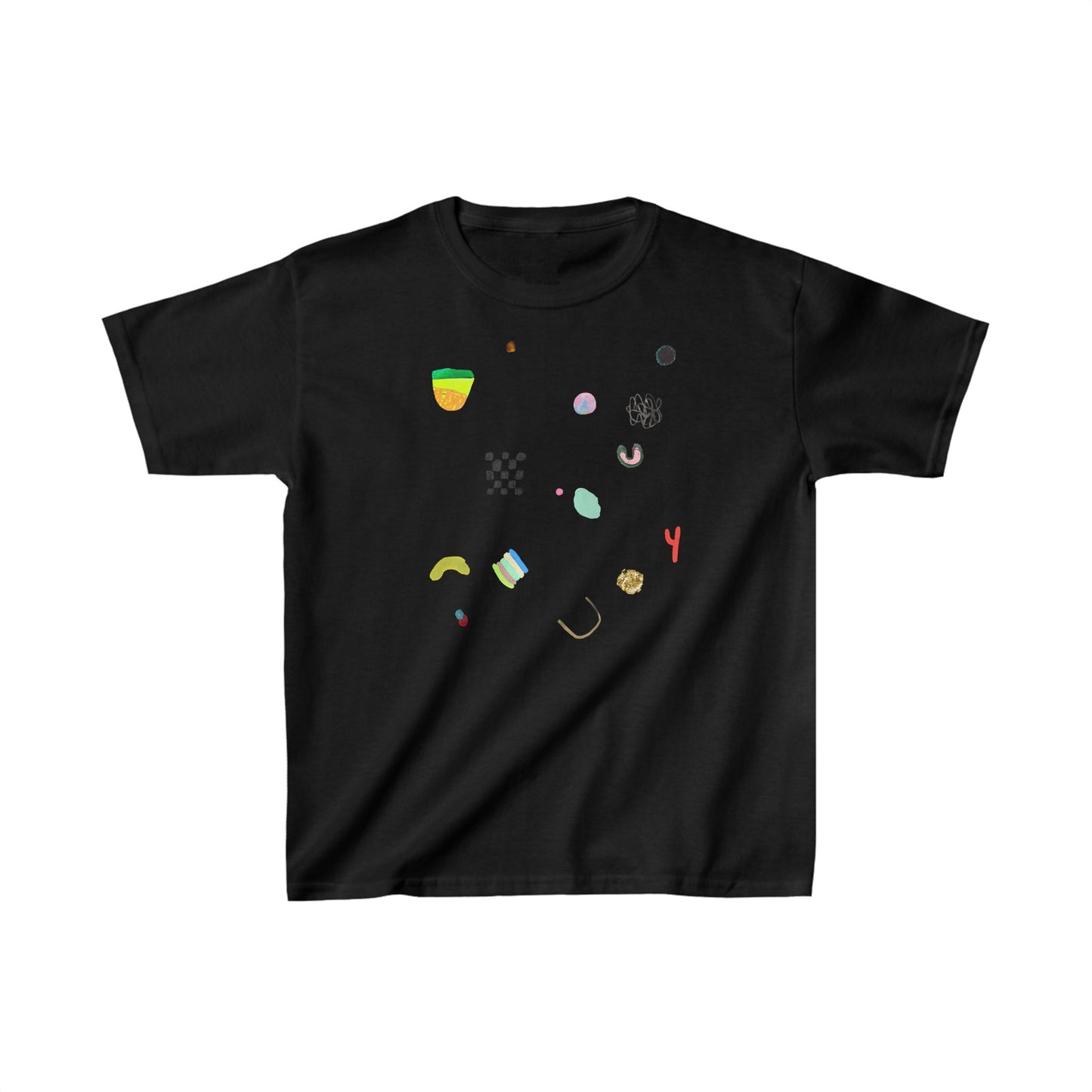 Kids Blob Party Fragments 01 Tee