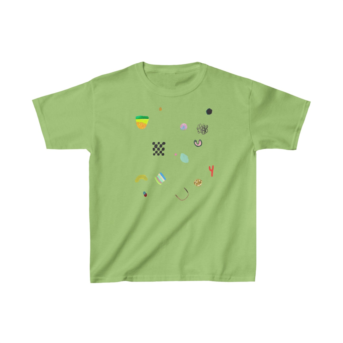 Kids Blob Party Fragments 01 Tee