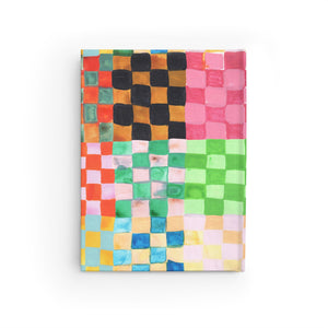 Pastel Checkerland Journal