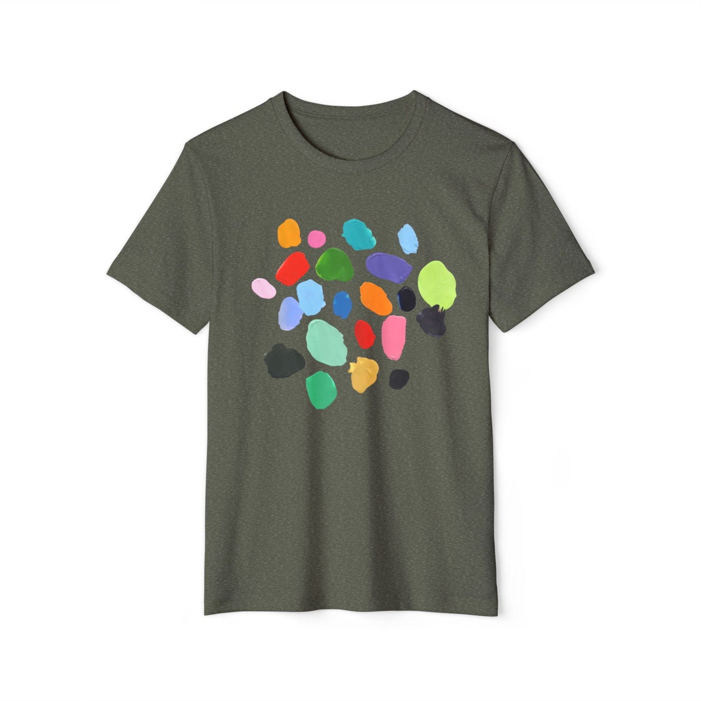 Paint Chips Unisex Recycled Organic T-Shirt