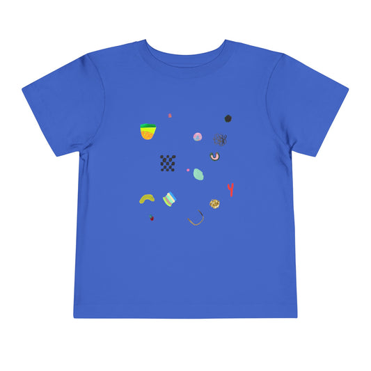 Toddler Blob Party Fragments 01 T-Shirt