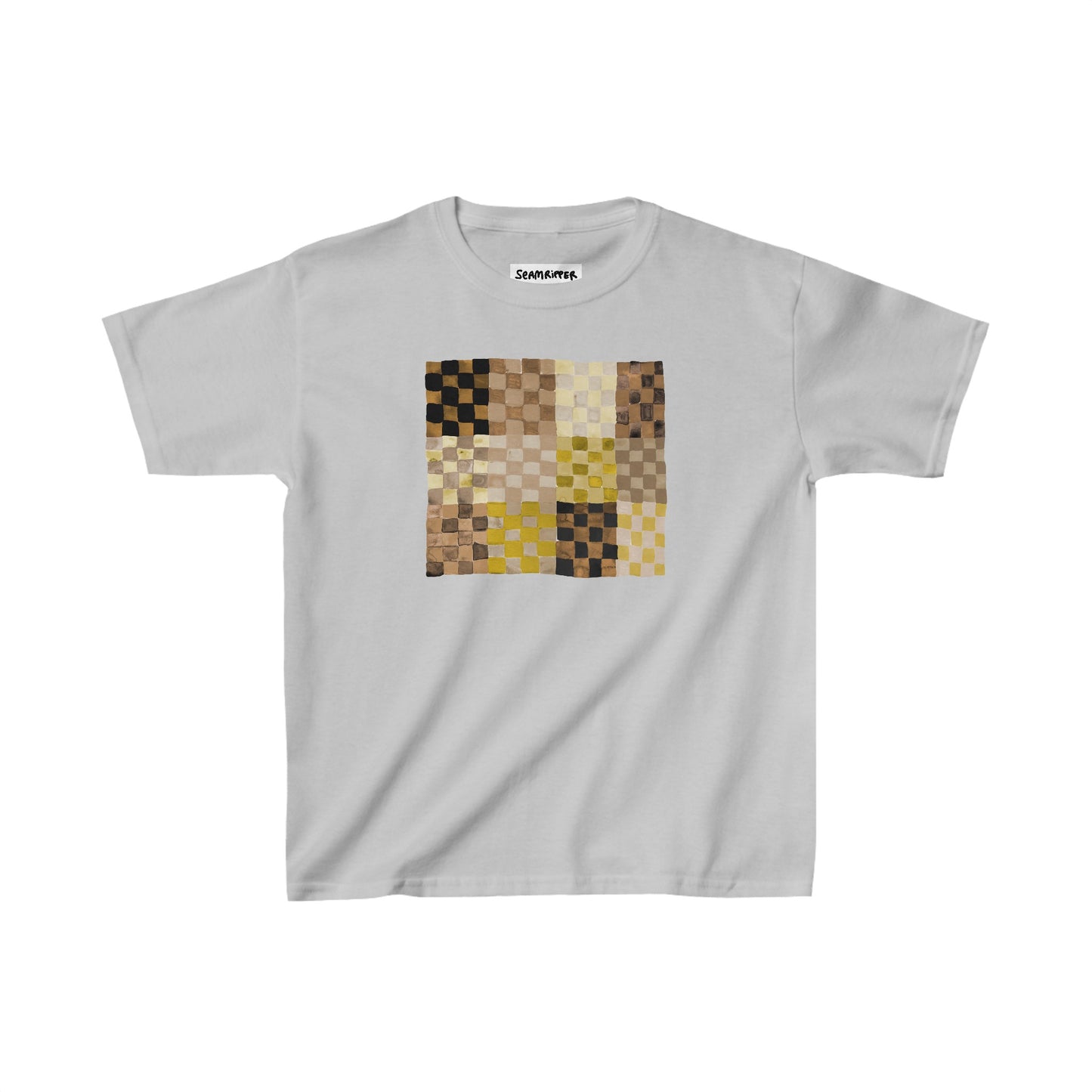 Kids Neutrals Checkerland T-Shirt