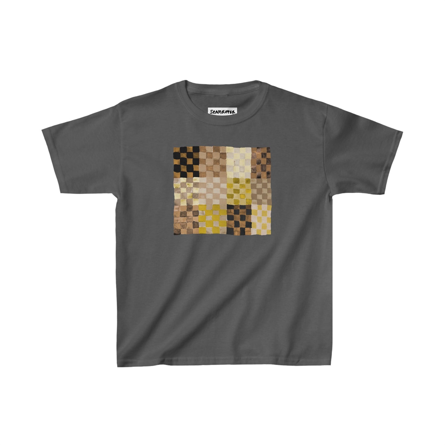 Kids Neutrals Checkerland T-Shirt