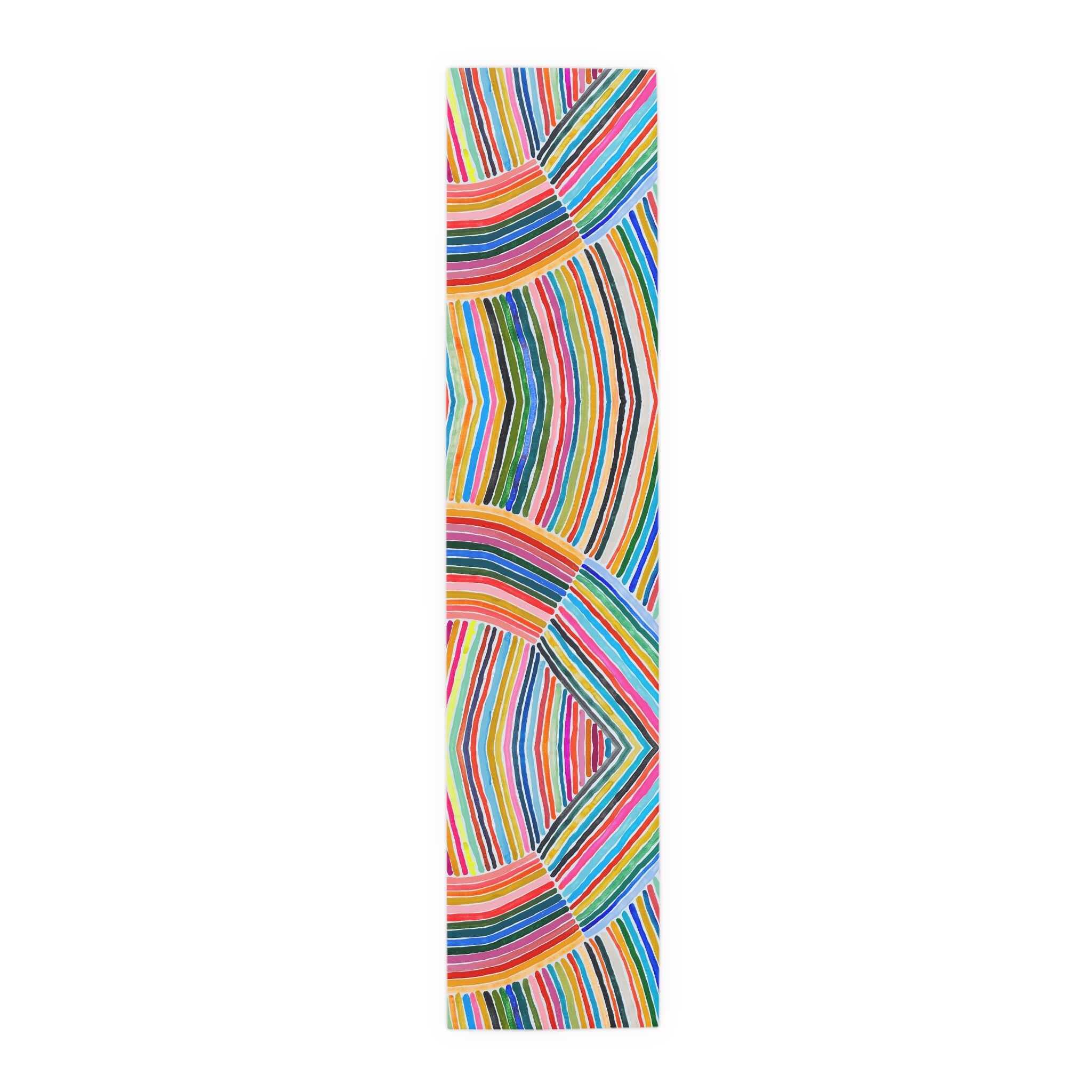 Super Rainbow Stripe Table Runner