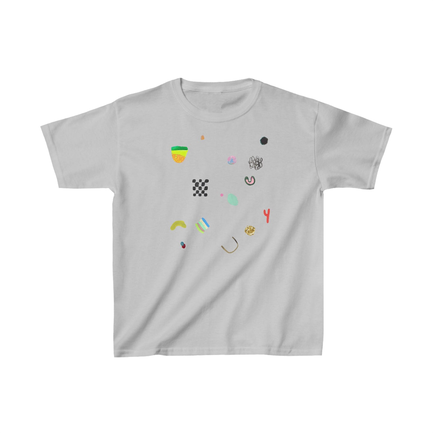 Kids Blob Party Fragments 01 Tee