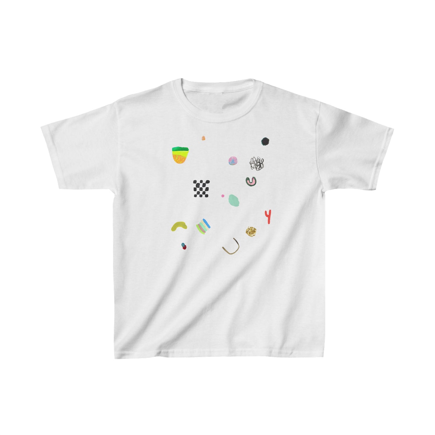 Kids Blob Party Fragments 01 Tee