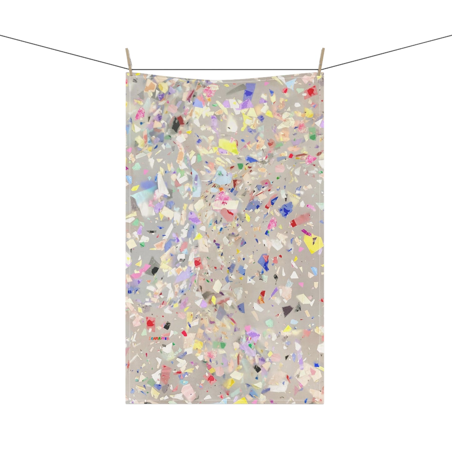 Celebration Confetti Cotton Tea Towel