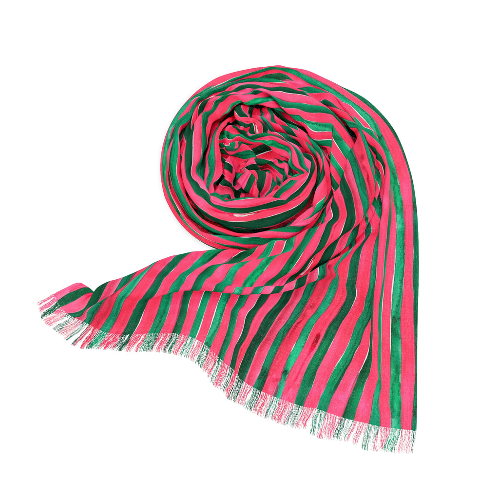 Saltwater Taffy Stripe Lightweight Scarf