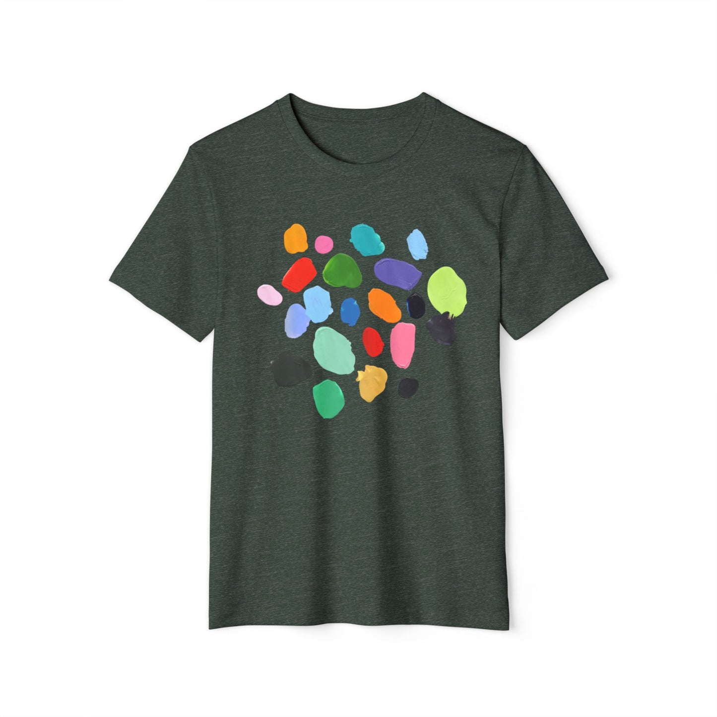 Paint Chips Unisex Recycled Organic T-Shirt