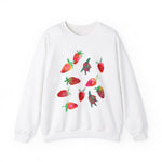 Juicy Strawberry Adult Crewneck Sweatshirt