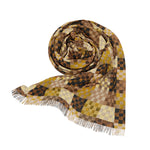 Neutrals Checkerland Lightweight Scarf