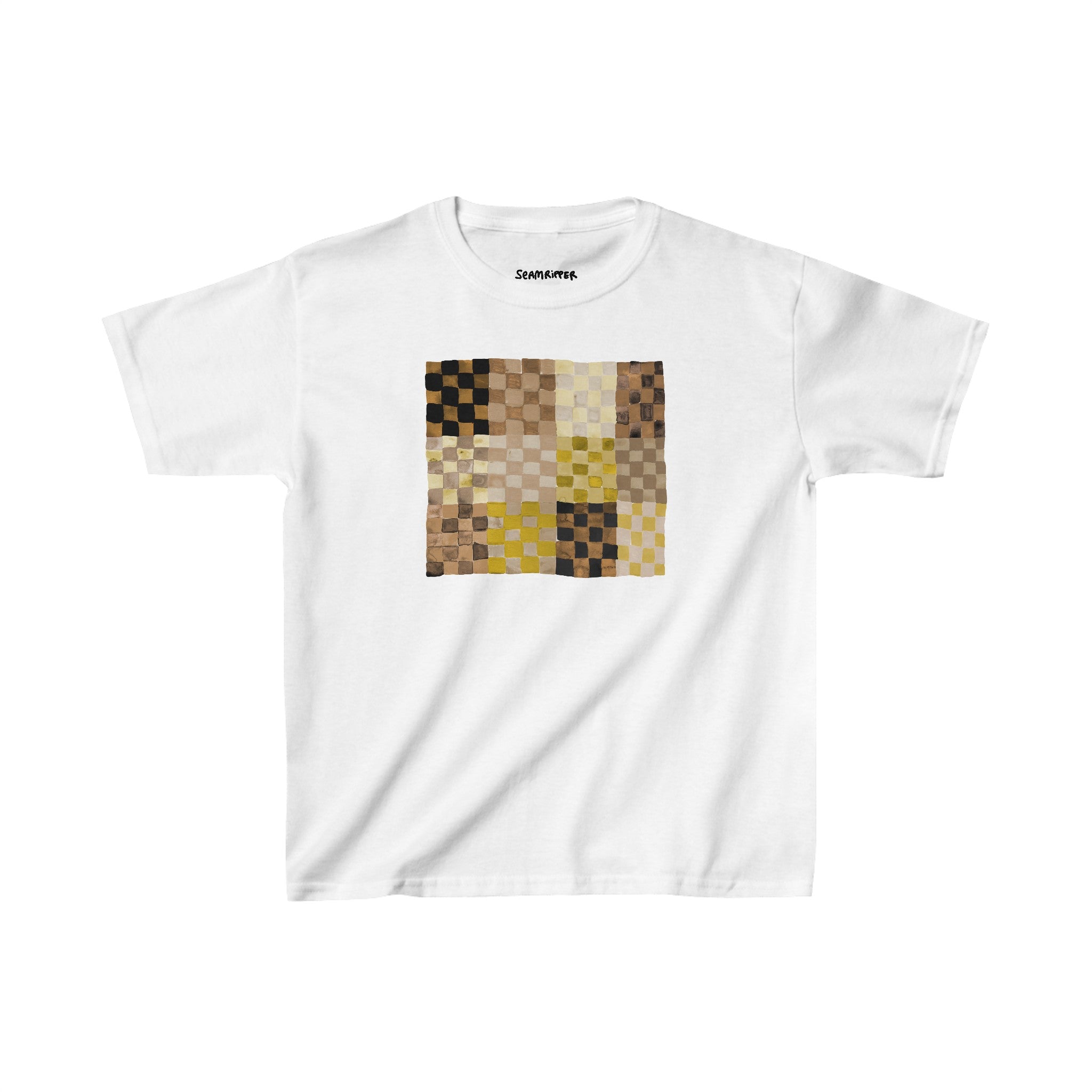 Kids Neutrals Checkerland T-Shirt