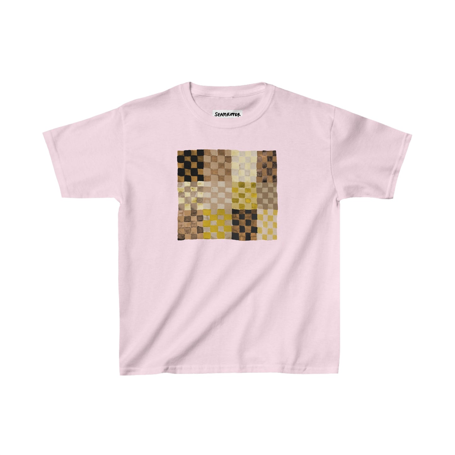 Kids Neutrals Checkerland T-Shirt