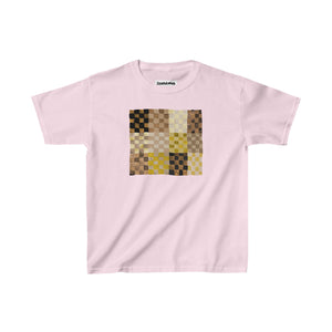 Kids Neutrals Checkerland T-Shirt