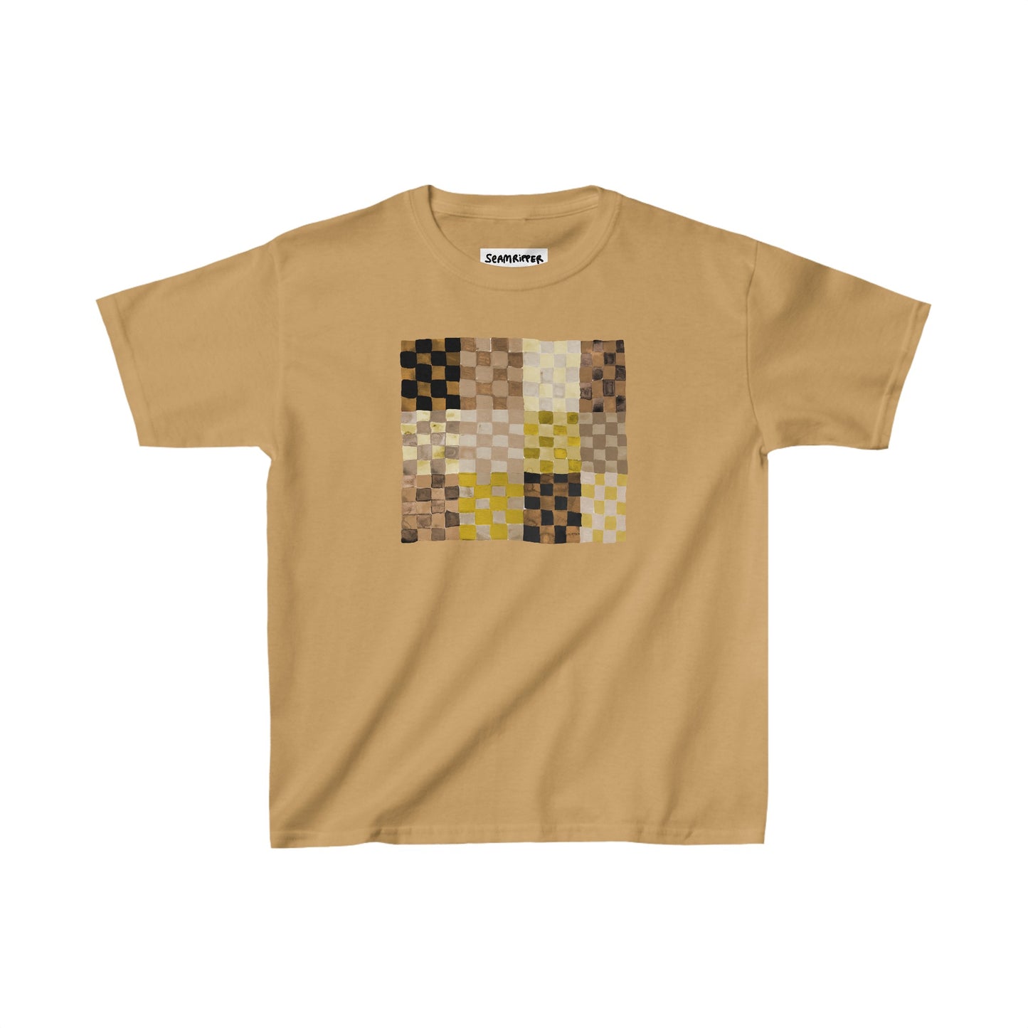 Kids Neutrals Checkerland T-Shirt