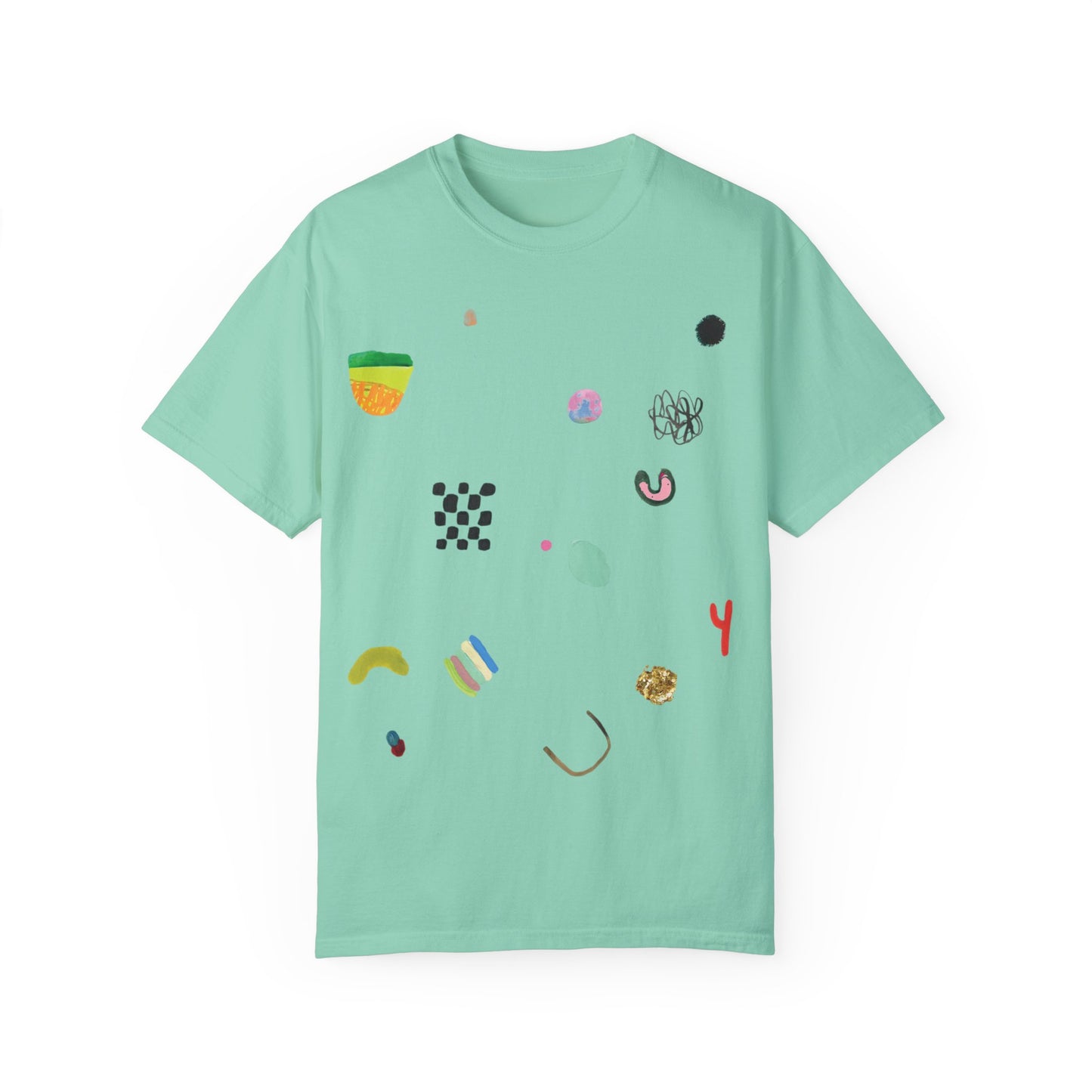 Adult Blob Party Fragments 01 Tee