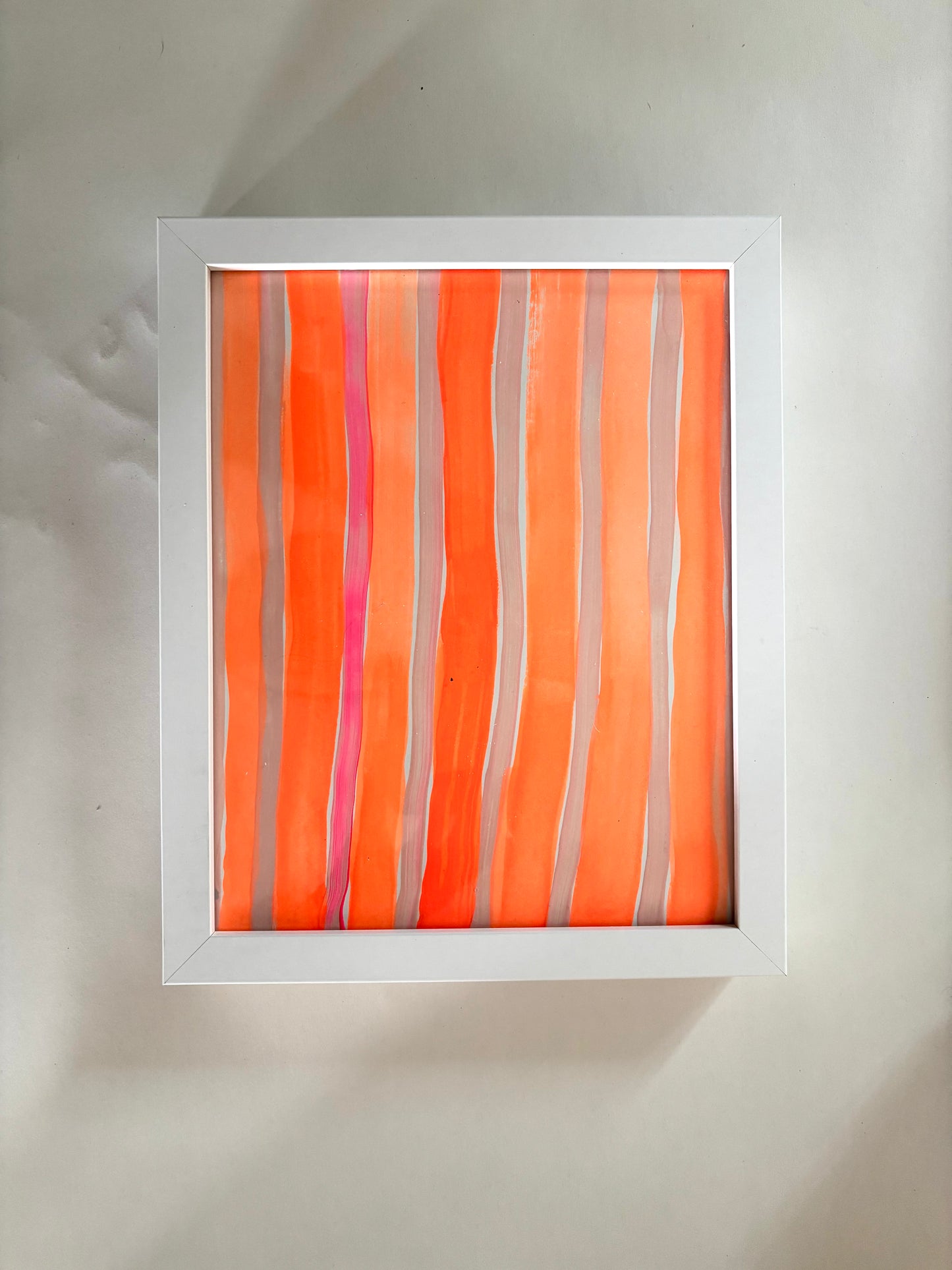 Original 9" x 12" Framed #31