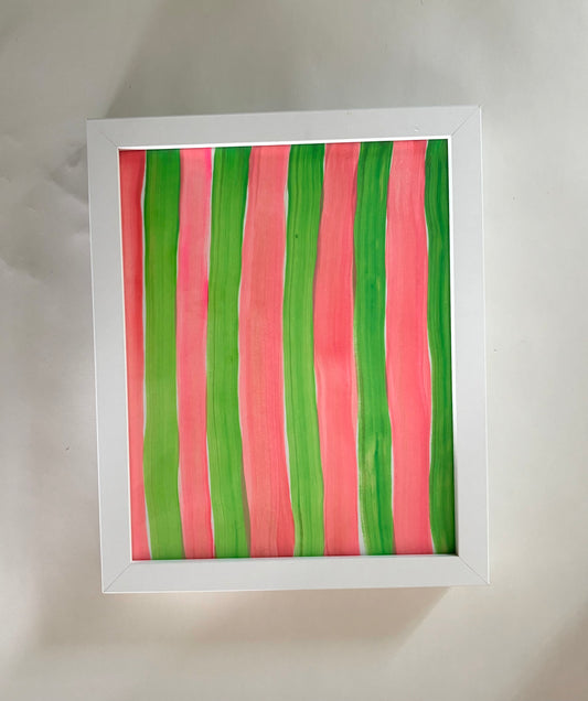 Original 9" x 12" Framed #30