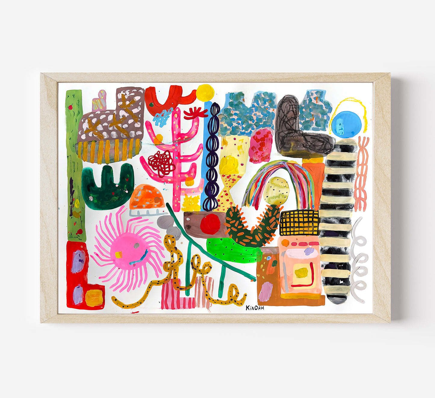 "Stacked 04" - Limited Edition Giclee Print