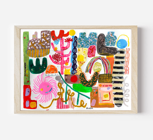 "Stacked 04" - Limited Edition Giclee Print