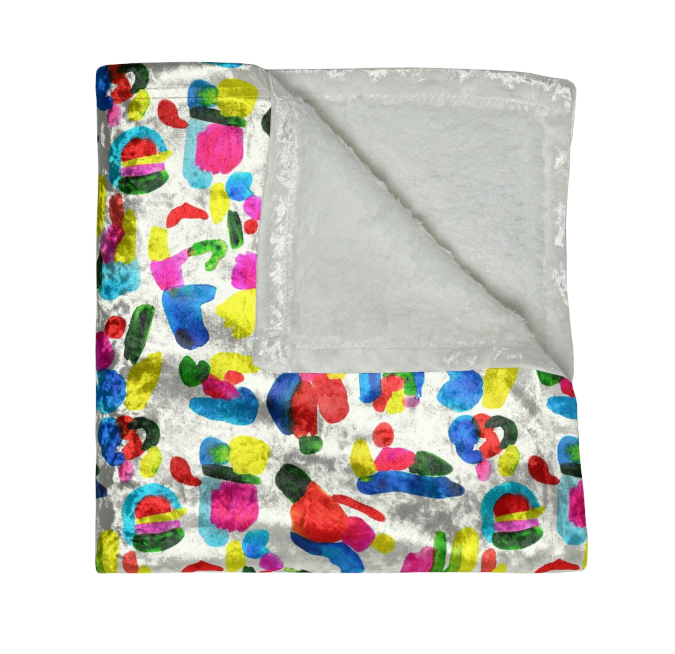 More Candies - Crushed Velvet Throw