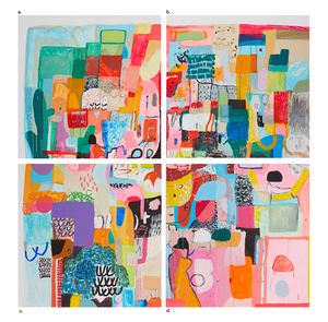 Pre-Order: 'Trails' Quadriptych - Limited Edition Giclee Print Set