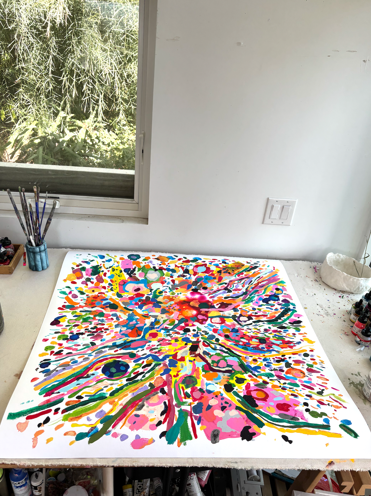 ‘Aurora 05 - Limited Edition Large Scale Giclee Print // Hand Painted Details