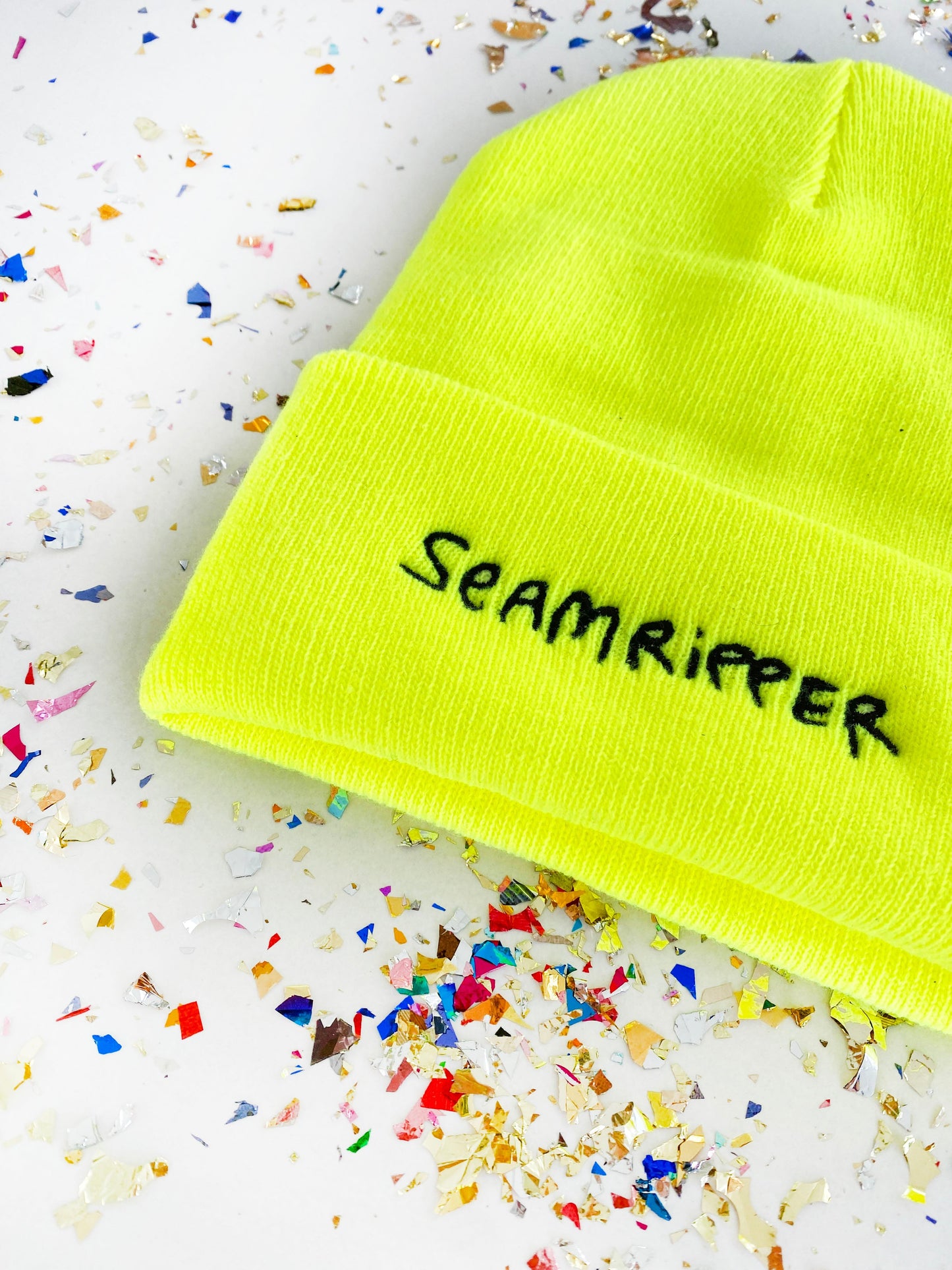 Sample Sale Fluorescent Beanie