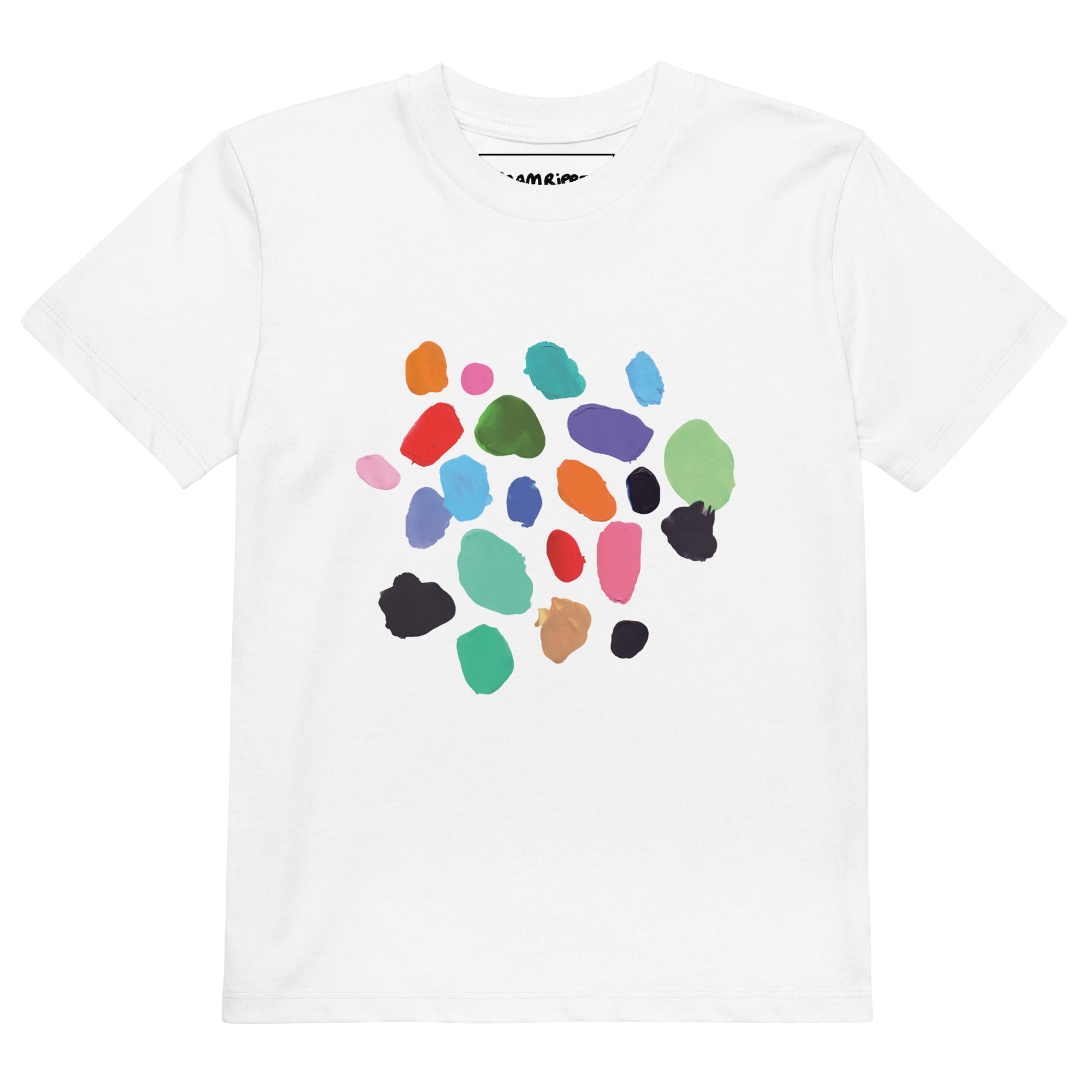 Kids 'Paint Chips' Organic Cotton T-Shirt