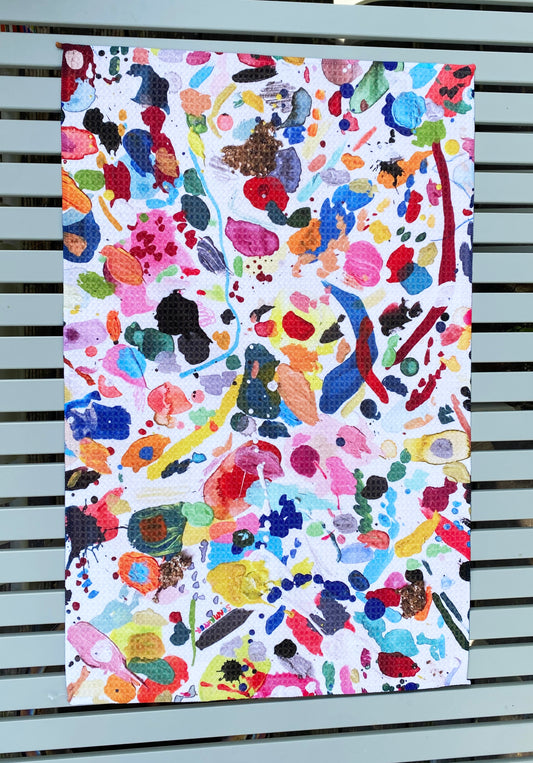 Party Palette Microfiber Tea Towel