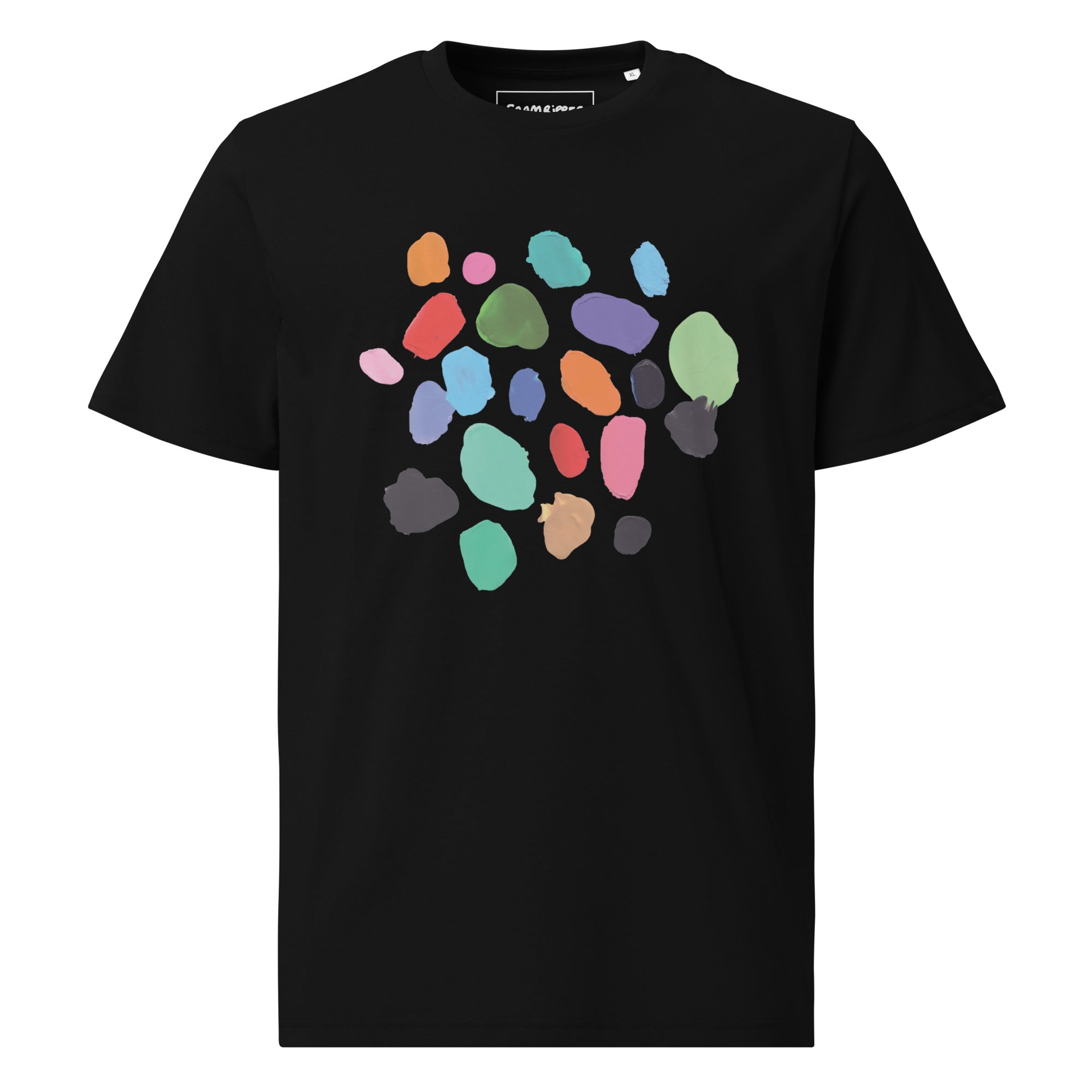 Adult 'Paint Chips' Organic Cotton T-shirt