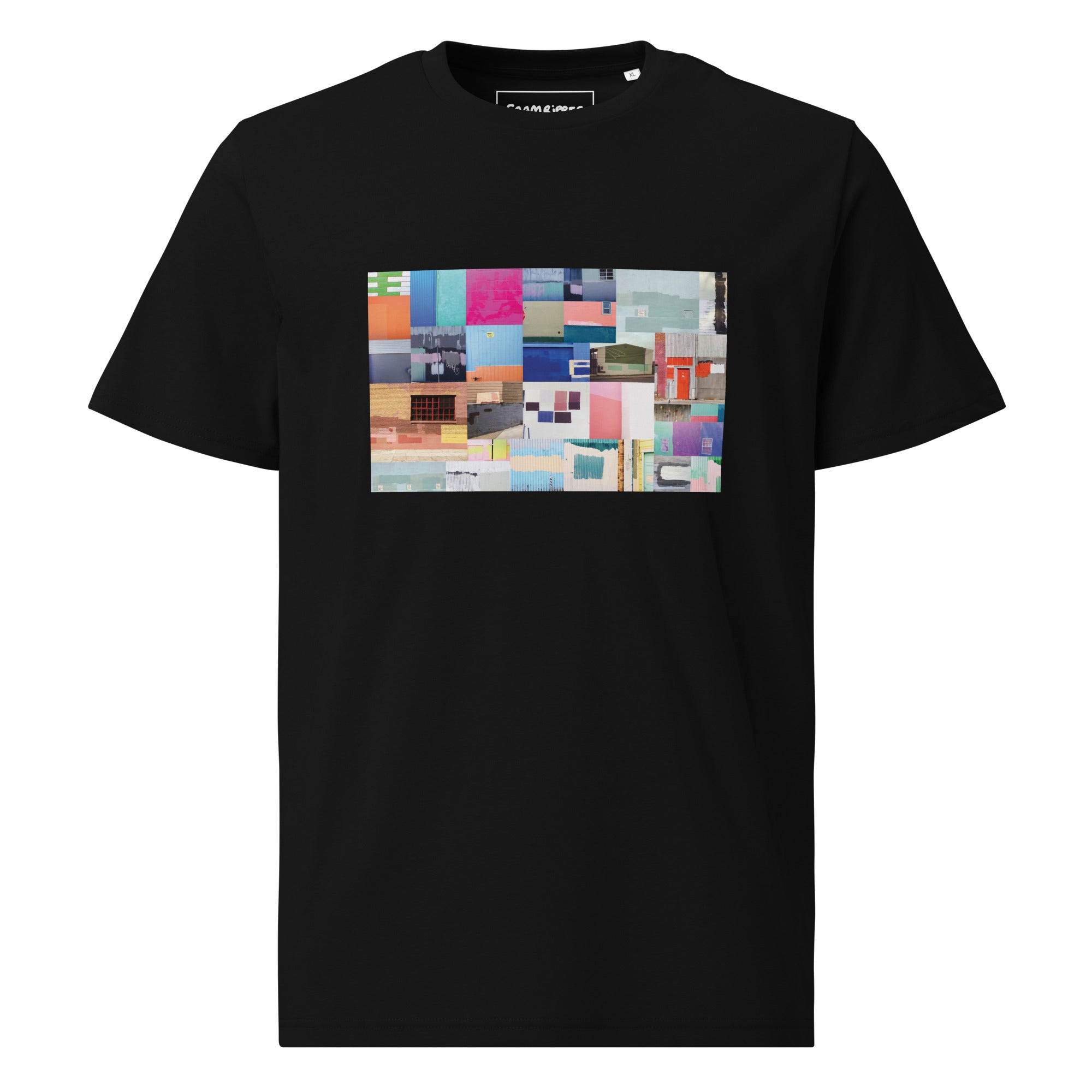 'Buff Collage' Unisex Organic Cotton T-shirt