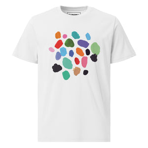 Adult 'Paint Chips' Organic Cotton T-shirt