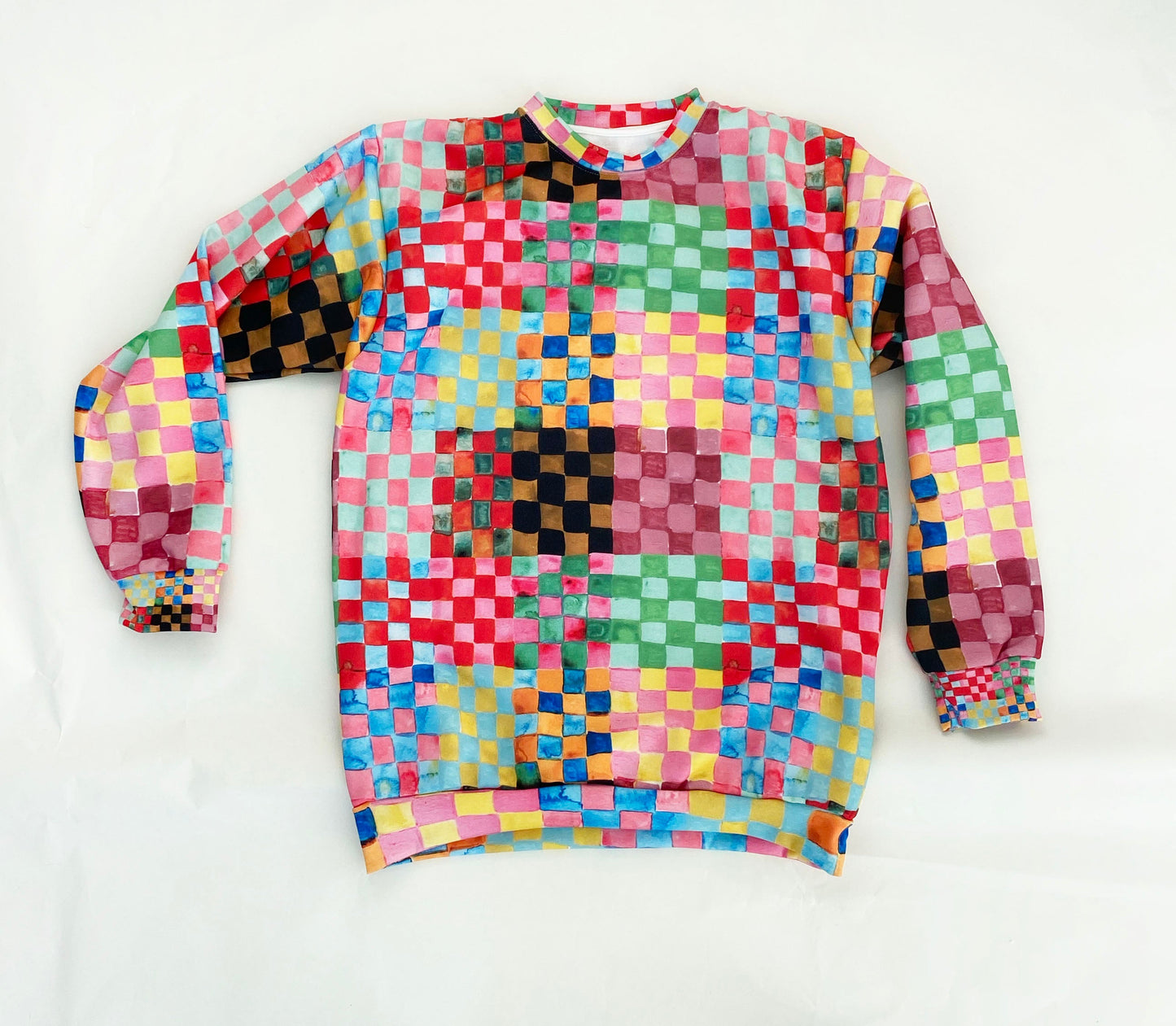 Checkerland Crewneck Sweatshirt