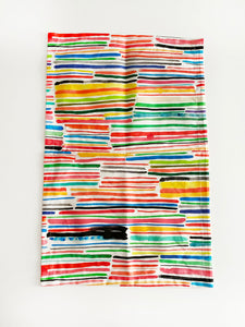 Pop Big Stripe Tea towel