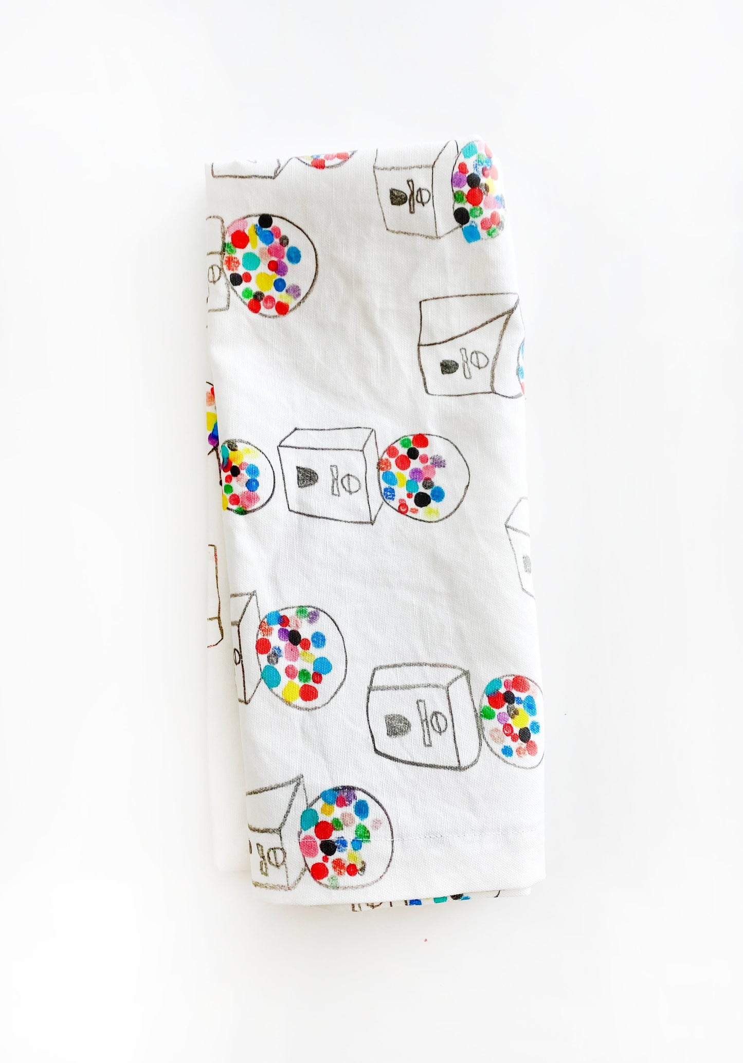 Gumball Machine Tea towel