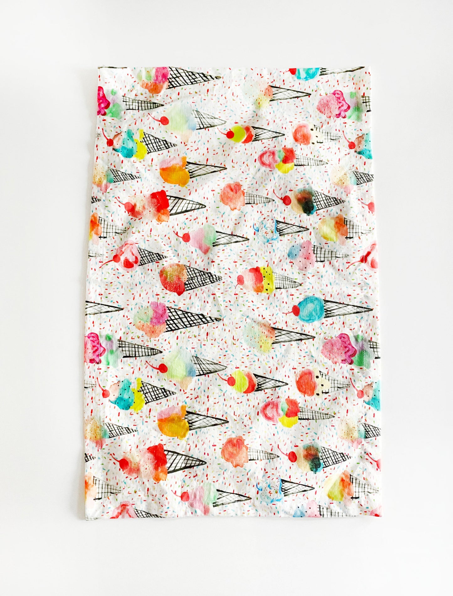 Ice Cream & Sprinkles Tea Towel