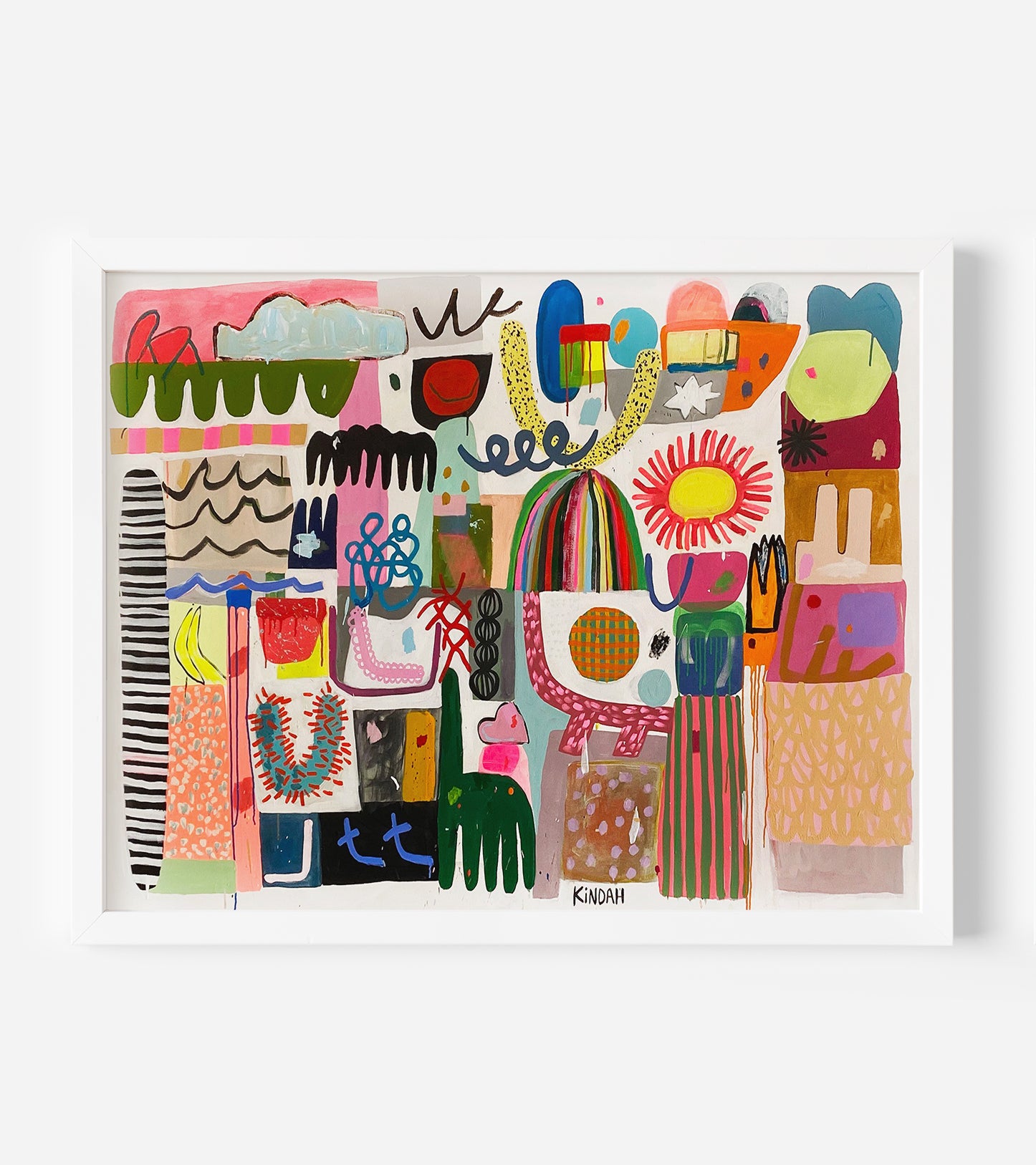 Stacking Print Stacked 02 - Limited Edition Giclee Print – kindah khalidy
