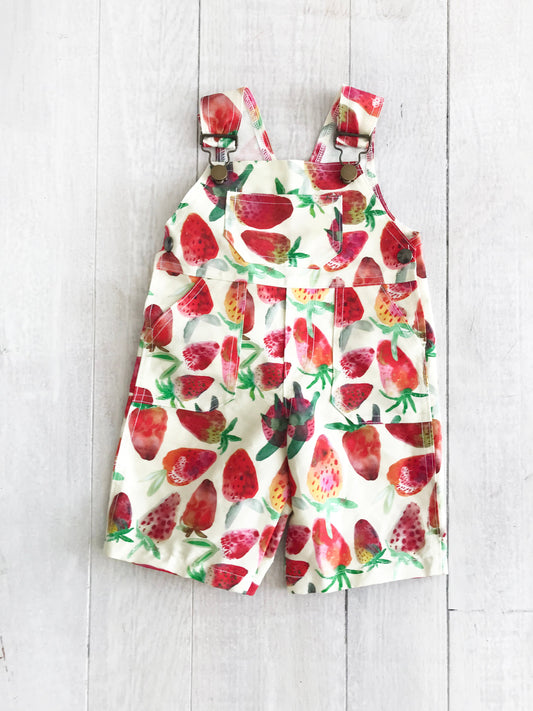 Strawberry Overalls